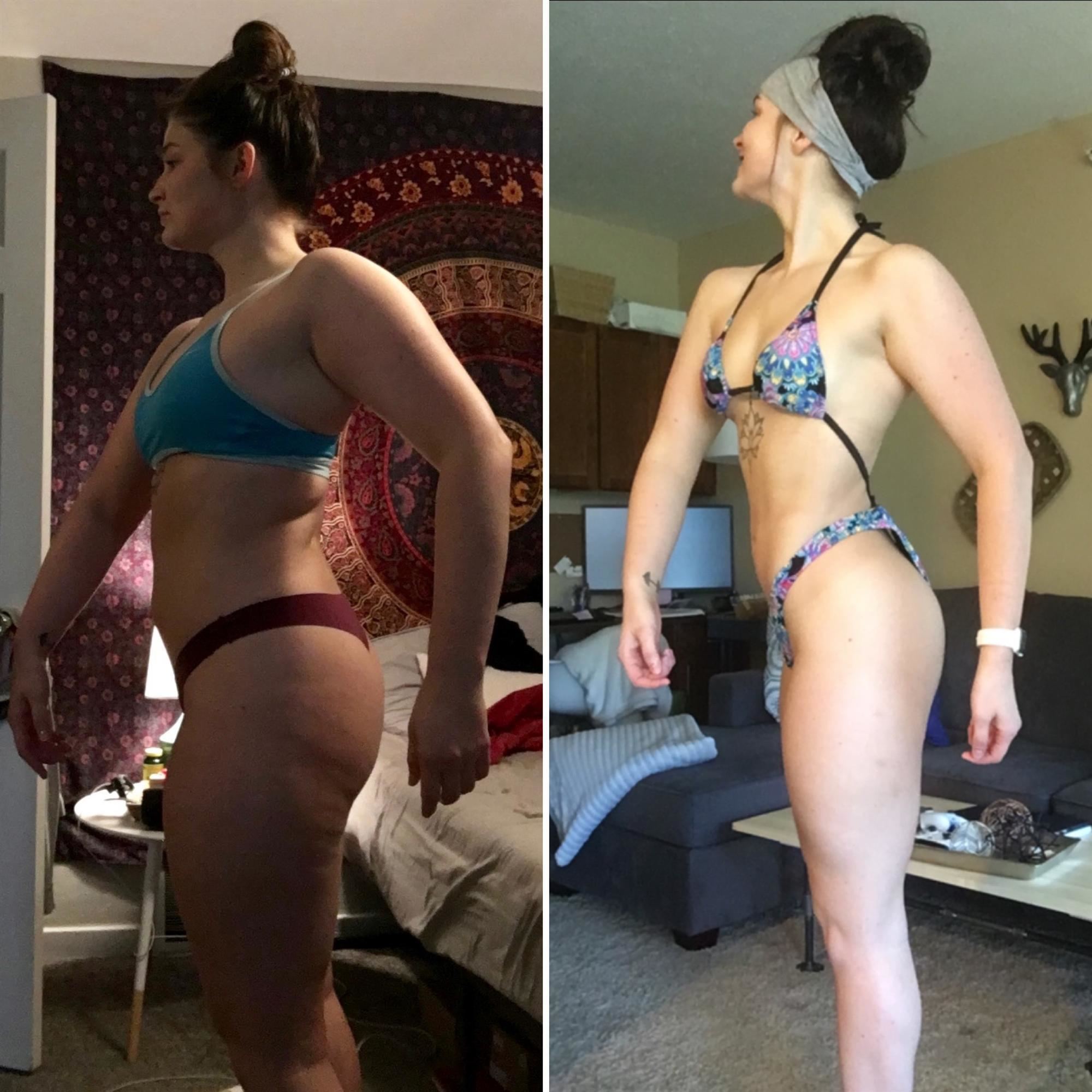 Fitness Training by Royal Figures Before & After 