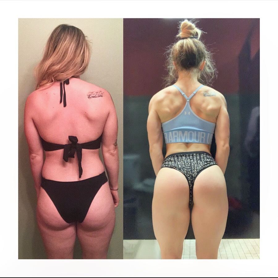 Body Builder Training Before & After Results