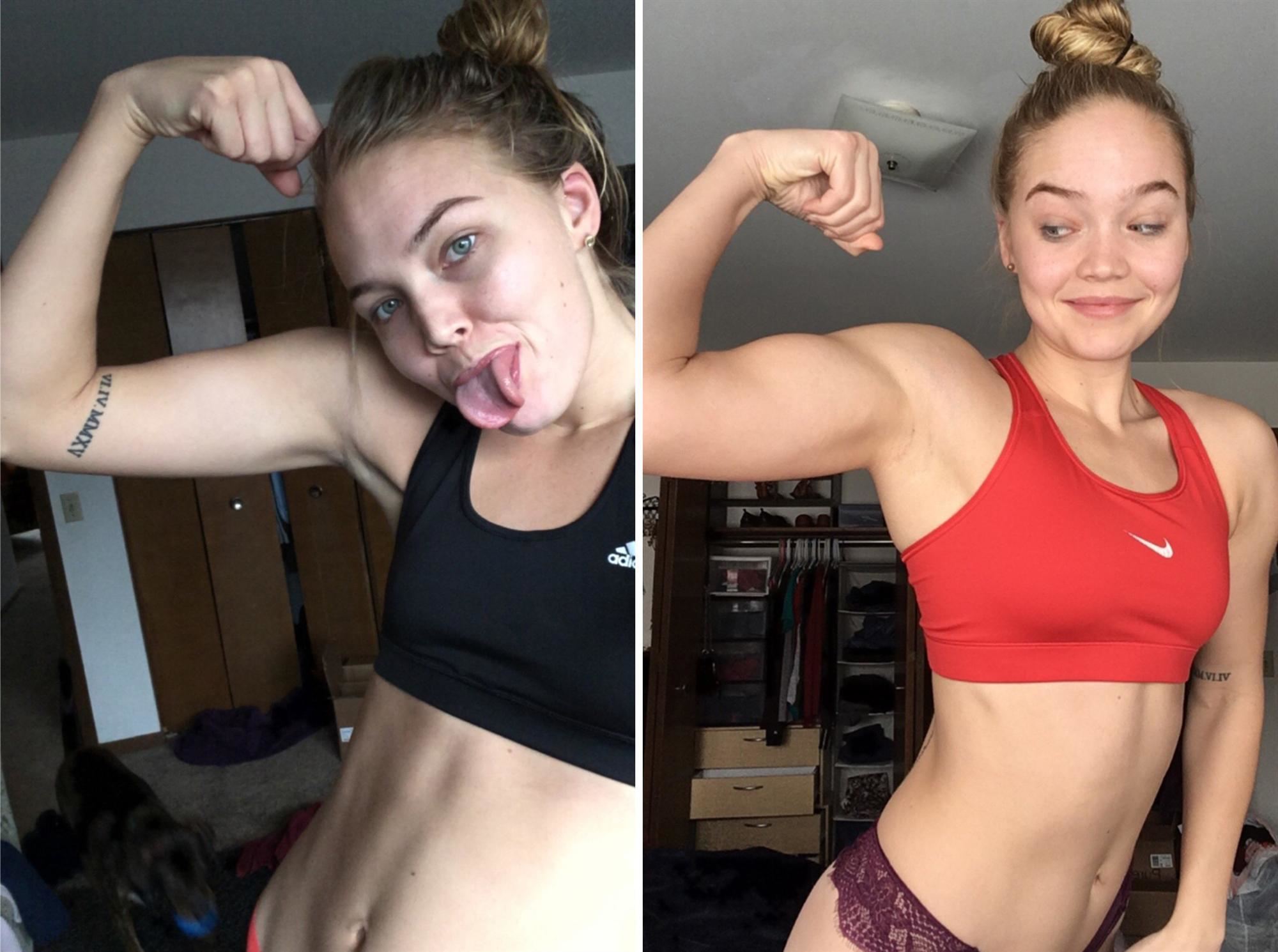 Weight Training Before & After Results