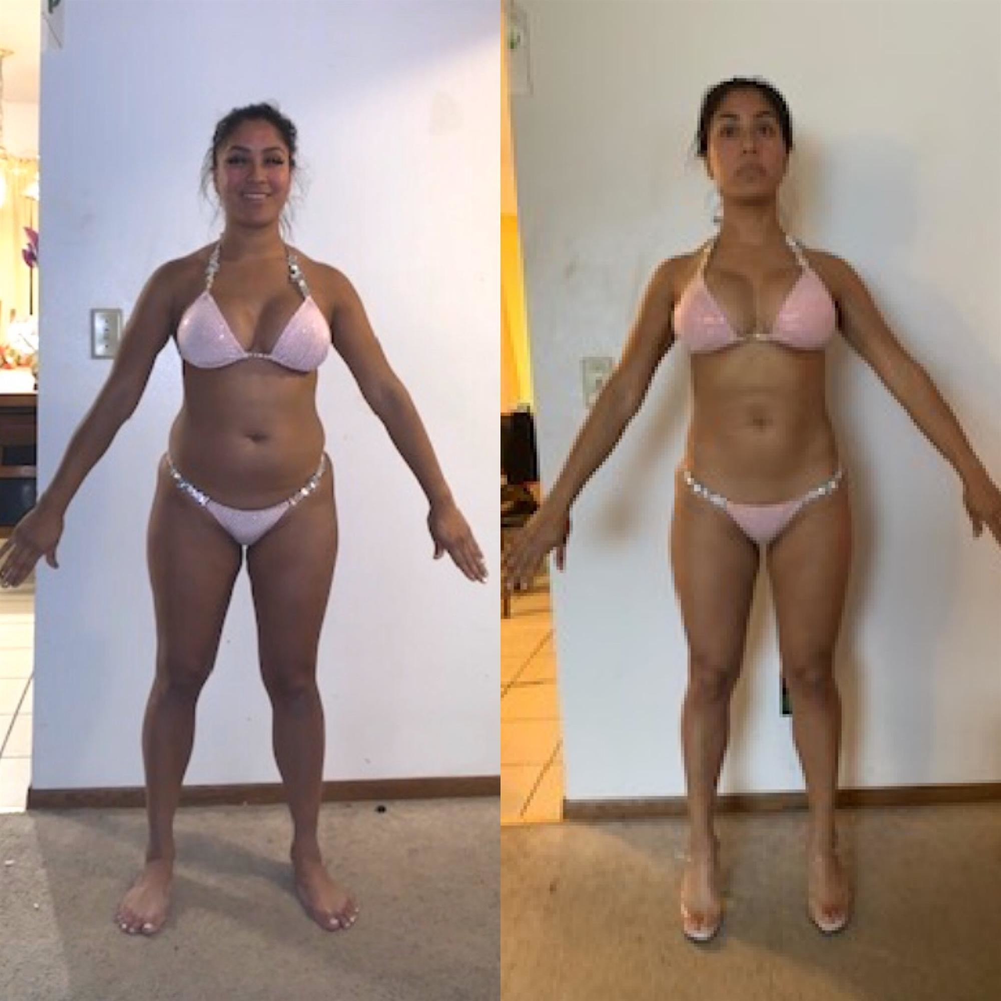 Weight Training Before & After Results