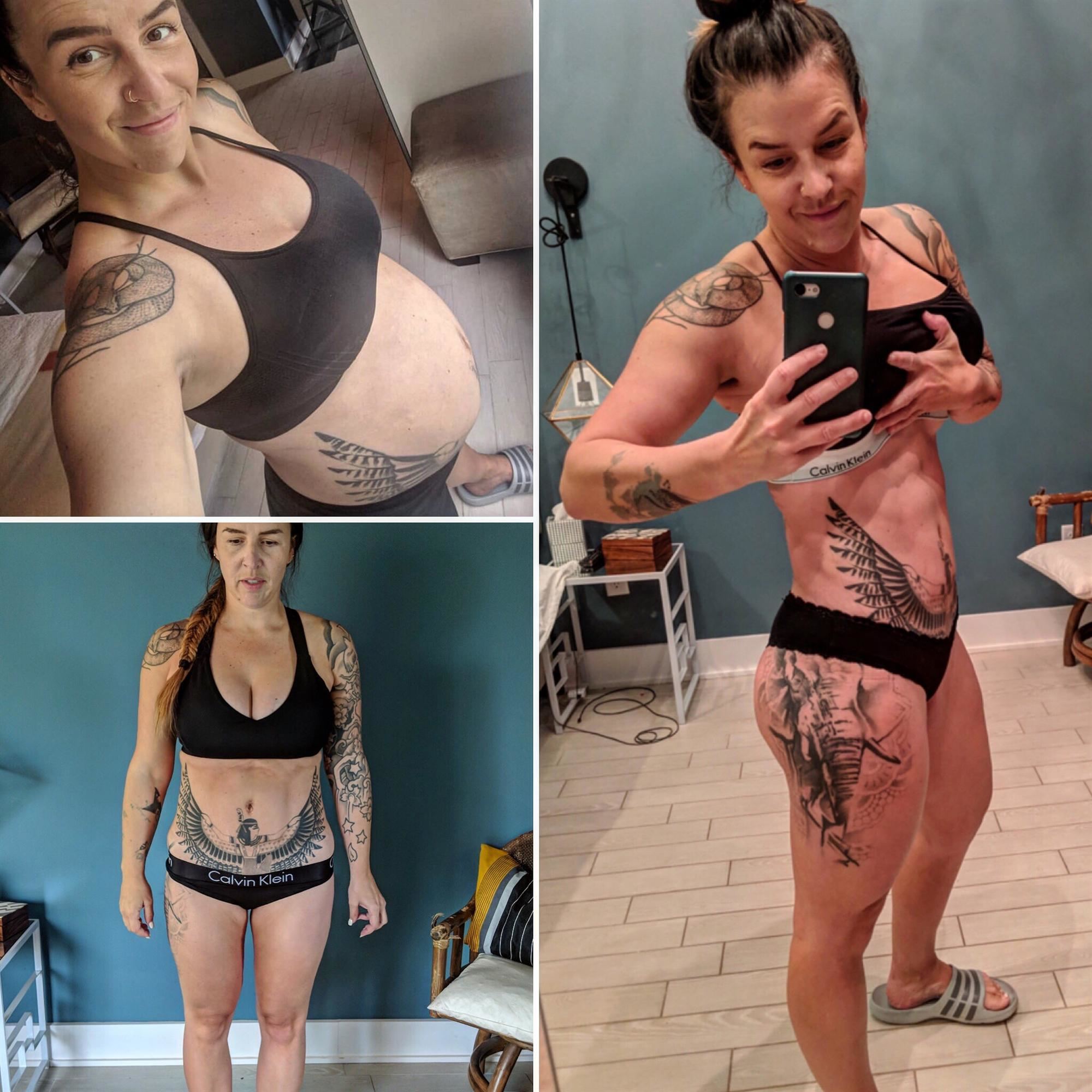 Weight Training Before & After Results